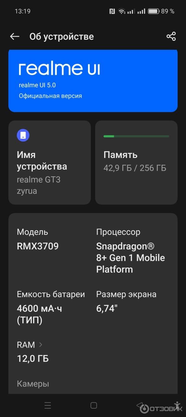 Смартфон Realme GT Neo 5