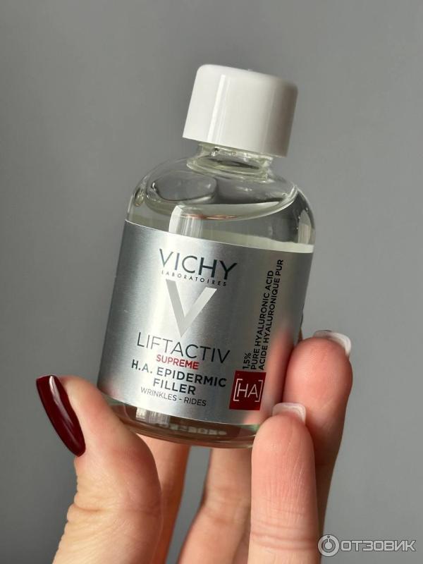 Гиалуроновая сыворотка-филлер пролонгированного действия Liftactiv Supreme. Бренд Vichy.