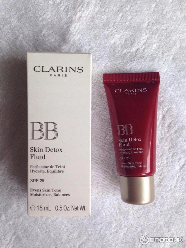 BB крем Clarins Skin Detox Fluid spf 25 фото