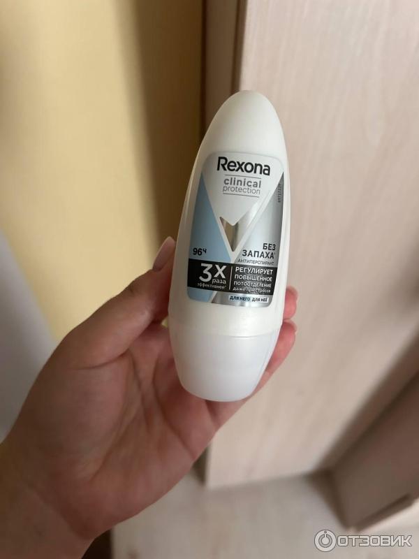 Антиперспирант шариковый Rexona без запаха фото