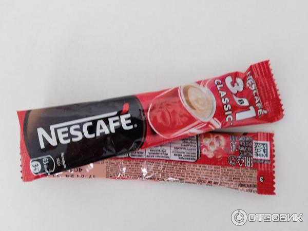 Кофе растворимый Nescafe Classic 3 в 1 фото