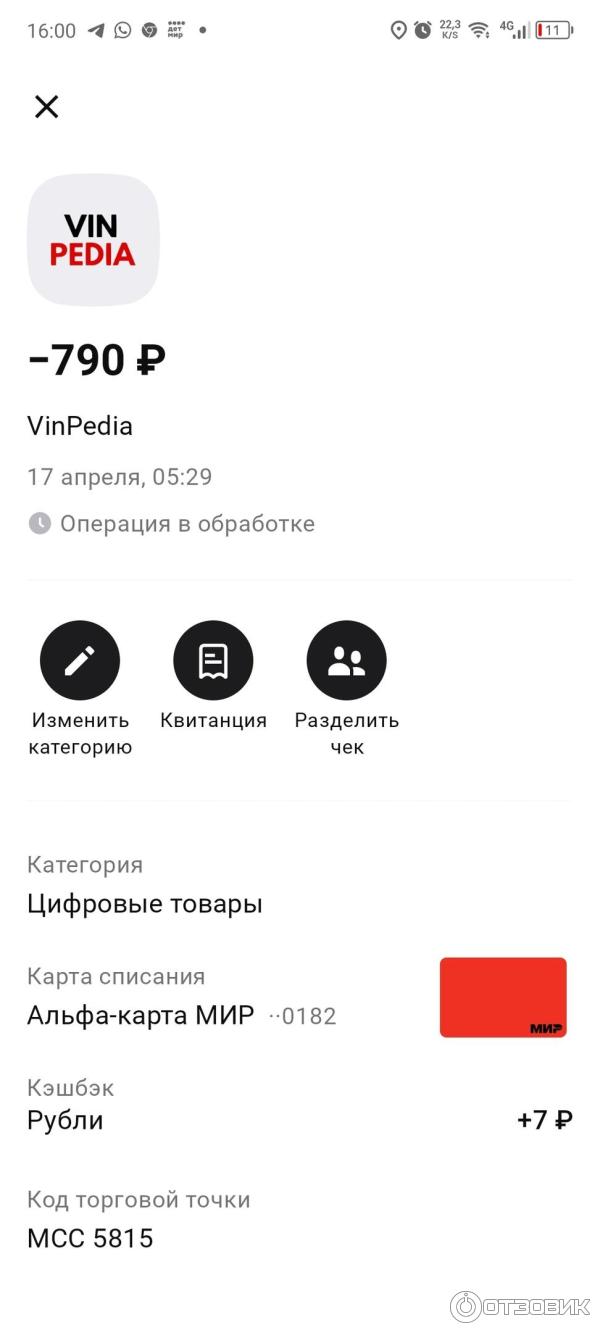 Отзыв о Vinpedia сайт проверки авто | Обманщики, аферисты!