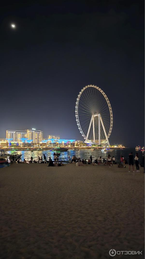 Пляж Jumeirah Beach Residence (ОАЭ, Дубай) фото