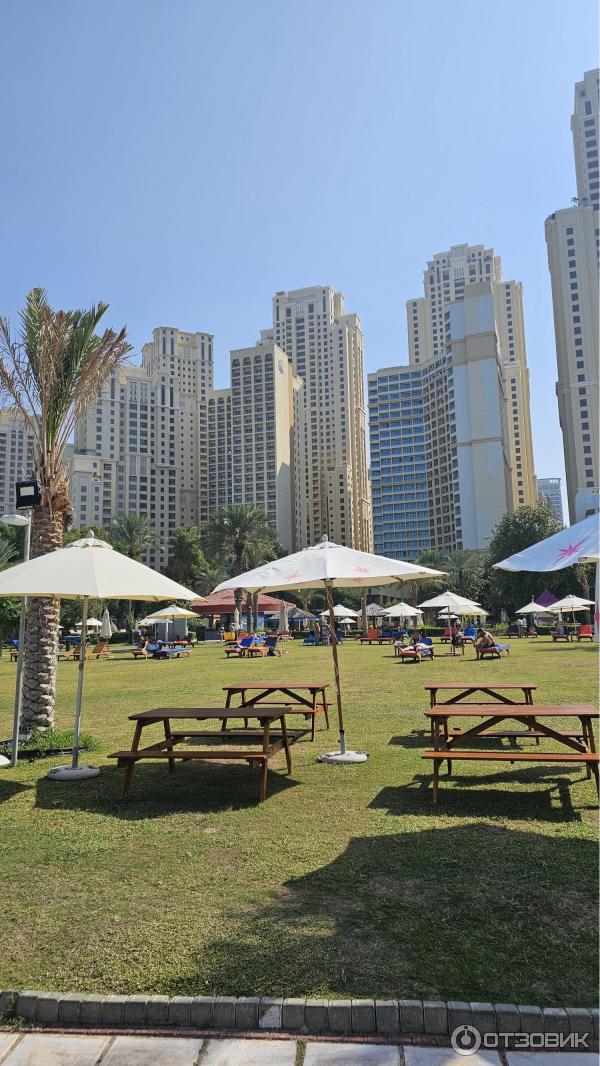 Пляж Jumeirah Beach Residence (ОАЭ, Дубай) фото