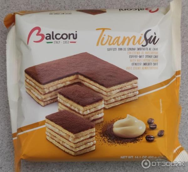 Бисквитный торт Balconi Tiramisu