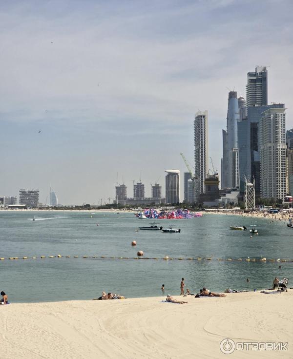 Пляж Jumeirah Beach Residence (ОАЭ, Дубай) фото