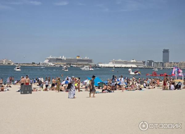 Пляж Jumeirah Beach Residence (ОАЭ, Дубай) фото