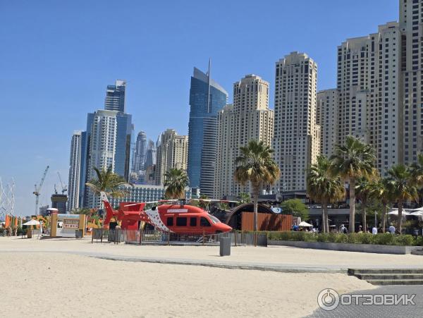 Пляж Jumeirah Beach Residence (ОАЭ, Дубай) фото