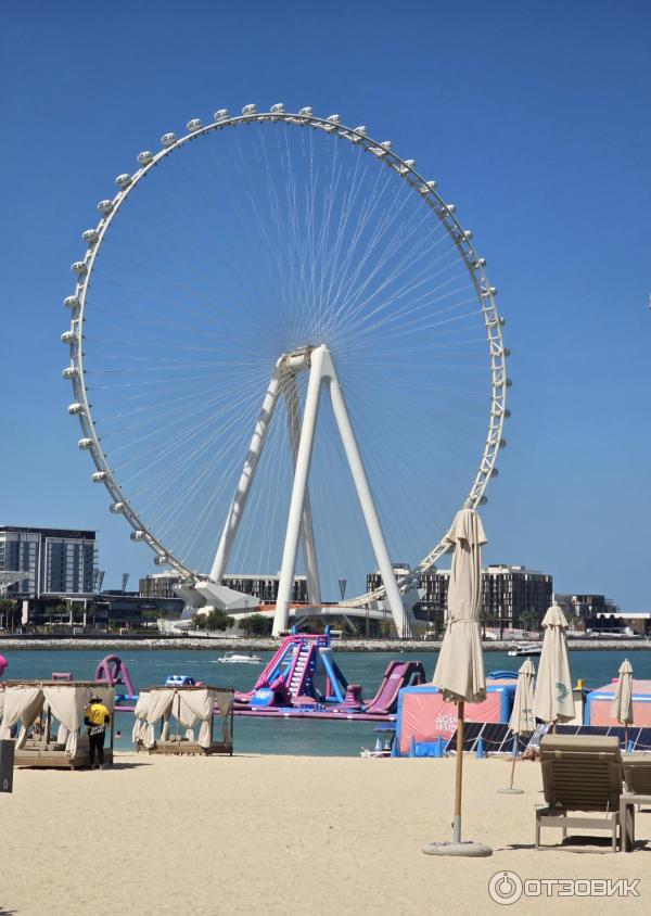 Пляж Jumeirah Beach Residence (ОАЭ, Дубай) фото