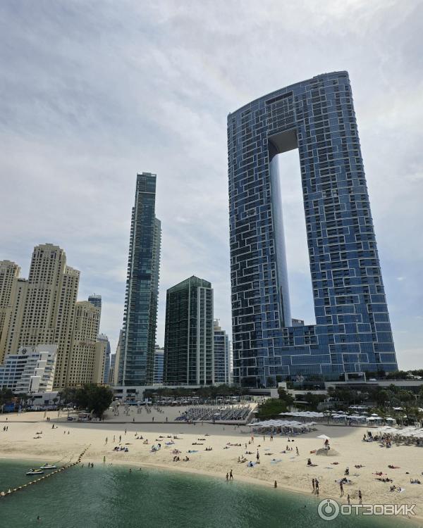 Пляж Jumeirah Beach Residence (ОАЭ, Дубай) фото