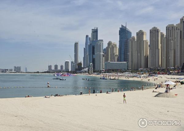 Пляж Jumeirah Beach Residence (ОАЭ, Дубай) фото