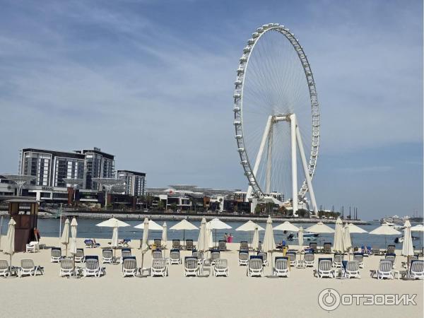 Пляж Jumeirah Beach Residence (ОАЭ, Дубай) фото