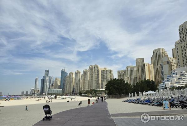 Пляж Jumeirah Beach Residence (ОАЭ, Дубай) фото