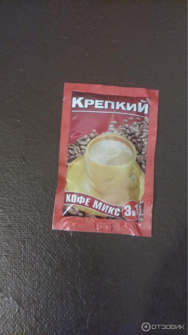 Отзыв о Кофейный напиток растворимый "Крепкий" | Крепкий кофейный ...