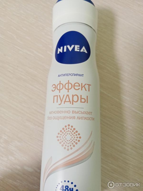 Дезодорант-антиперспирант Nivea Эффект пудры спрей фото