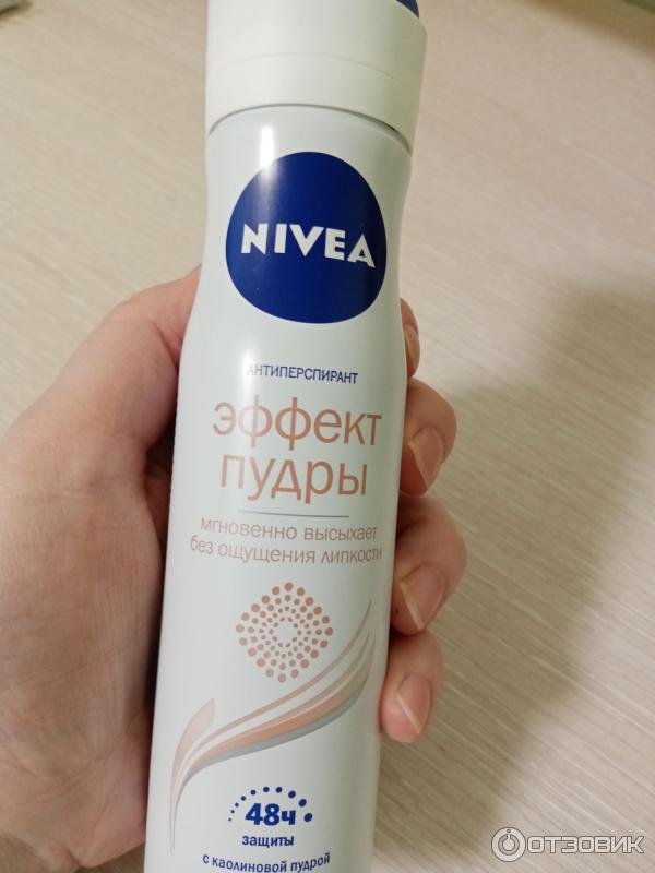 Дезодорант-антиперспирант Nivea Эффект пудры спрей фото