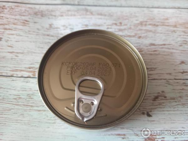 Отзыв о Тунец полосатый "Самокат" филе-кусочки в растительном масле ...