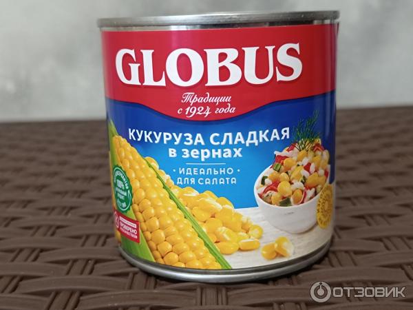 Кукуруза сладкая в зернах Globus фото