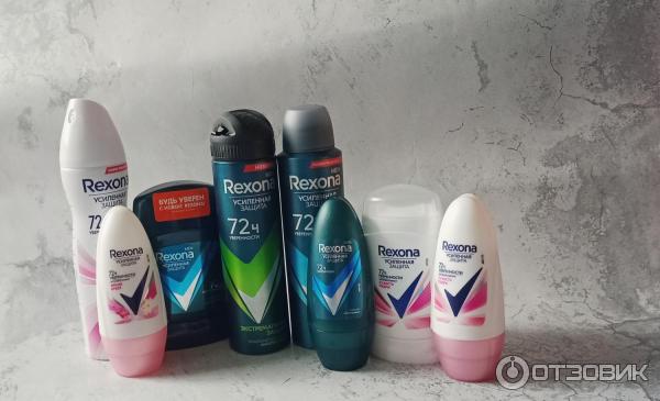 Набор дезодорантов Rexona Усиленная защита сухость пудры фото