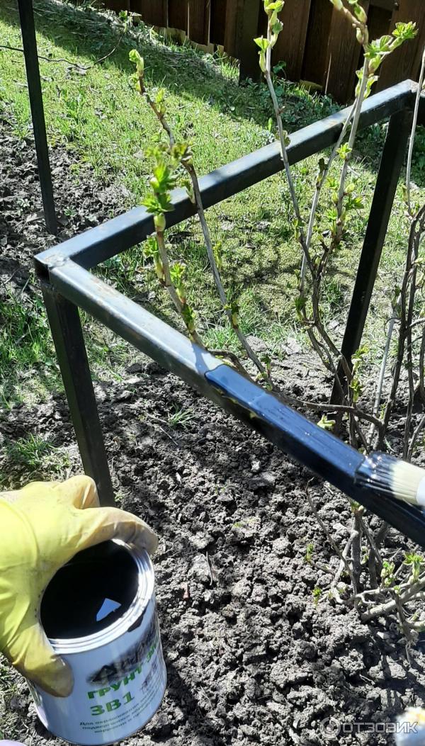 Отзыв о Грунт-эмаль ДараДа 3 в 1 | Хорошо ложится на металл, даже с ...