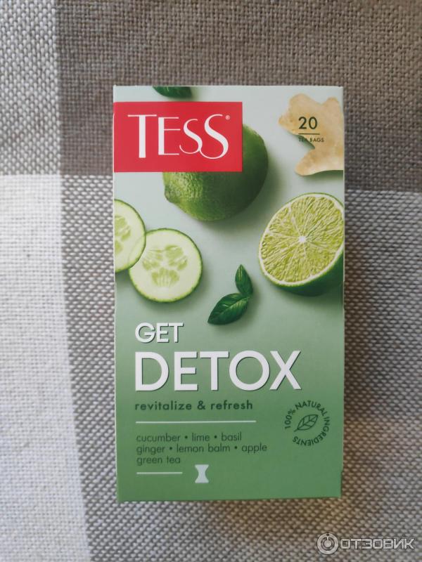 Чай Tess Get Detox фото