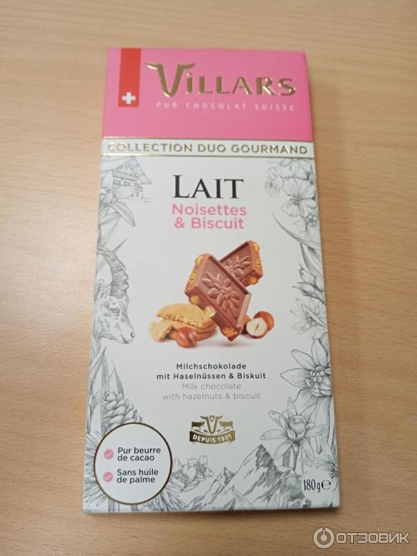 Отзыв о Шоколад Villars | Образцовый шоколад