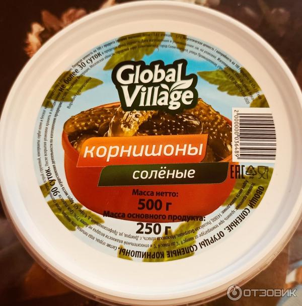 Корнишоны соленые Global Village фото