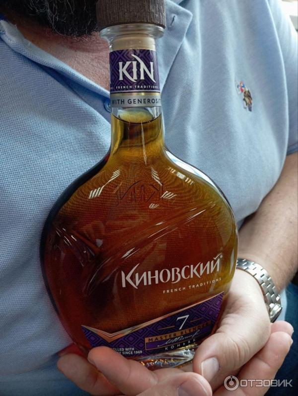 Отзыв о Коньяк "Киновский" 7 лет | Хорошая альтернатива