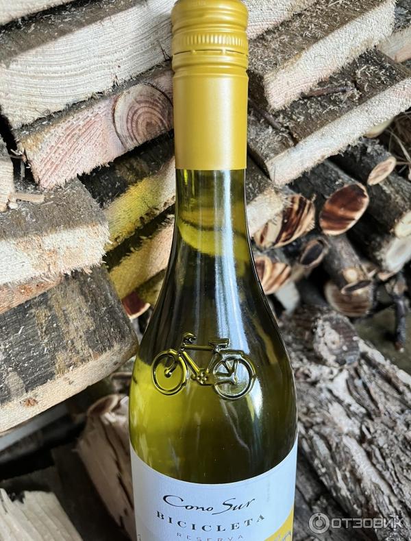 Вино белое сухое Cono Sur Bicicleta Chardonnay фото