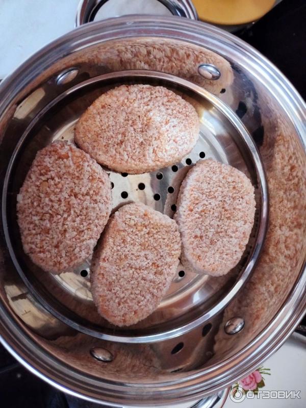 Отзыв о Котлеты лососевые Дело вкуса "Скорожарка" | На безрыбье сойдут.
