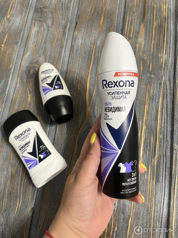 Антиперспирант Rexona Ультраневидимая защита спрей фото