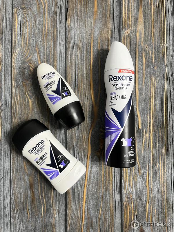 Антиперспирант Rexona Ультраневидимая защита спрей фото