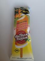 Пломбир ванильный в апельсиновой глазури "Чистая Линия" фото