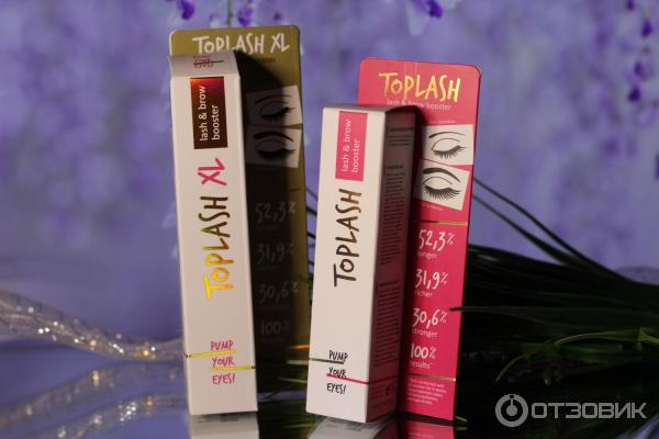 Сыворотка для роста бровей и ресниц TopLash Lash and Brow Booster фото