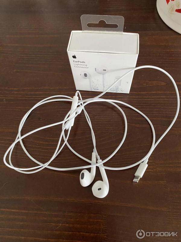 Отзыв о Наушники Apple EarPods | Вполне нормальные наушники