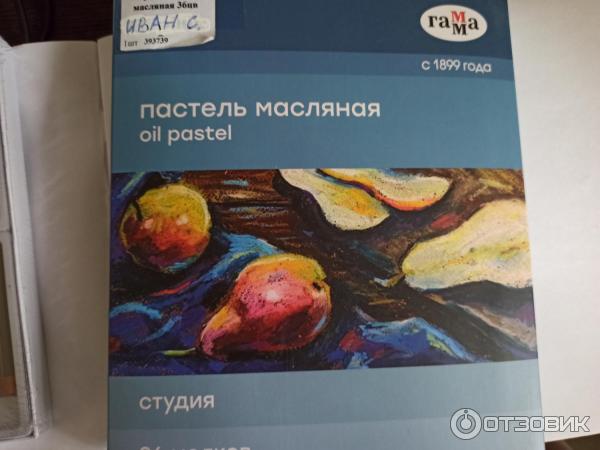 Отзыв о Пастель масляная Гамма Oil pastel "Студия" | Отличный набор для ...