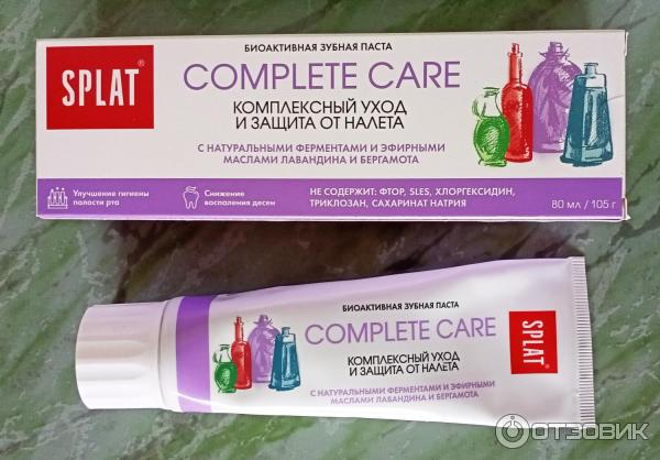 Гелевая биоактивная зубная паста SPLAT Complete care