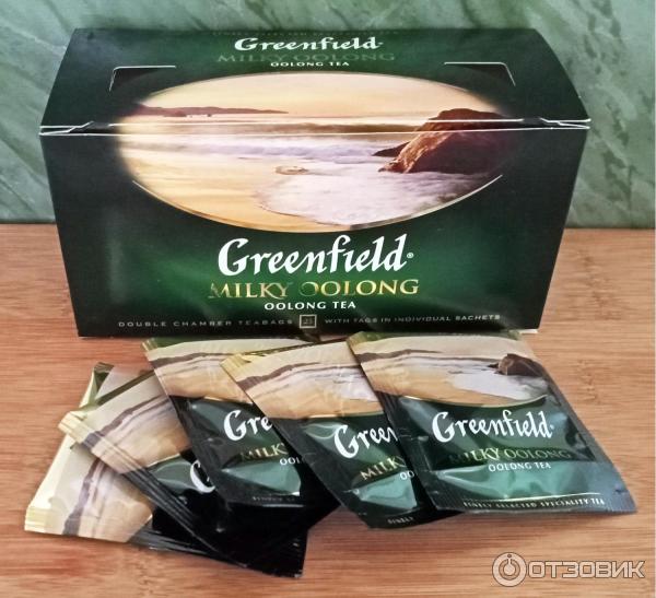 Greenfield Oolong байховый китайский с ароматом молока и лепестками мальвы