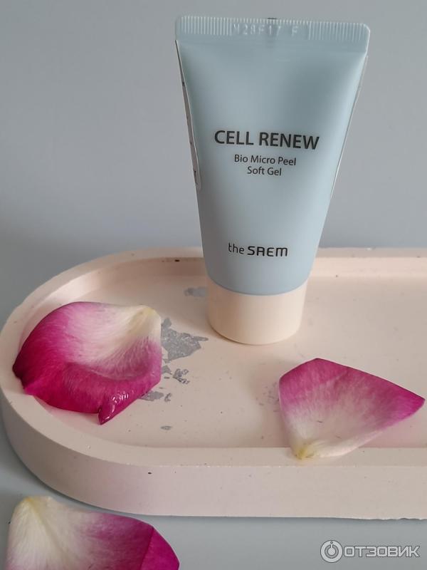 Гель-пилинг для лица The Saem Cell Renew Bio Micro Peel Soft Gel фото