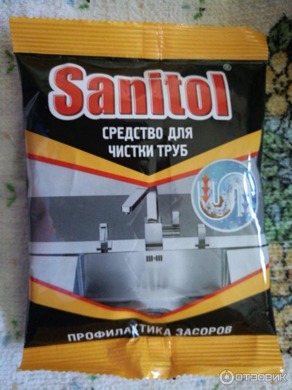 Отзыв о Средство для чистки труб Sanitol | Хорошее профилактические ...