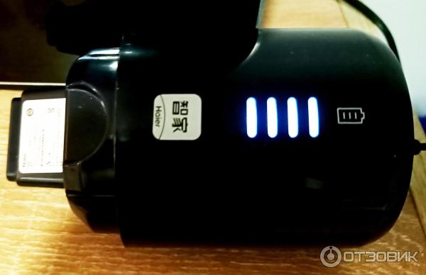 Отзыв о Беспроводной вертикальный моющий пылесос Haier HZ-G7 | Полный ...