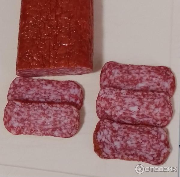 Отзыв о Колбаса сырокопченая Царицыно "Сервелат Брауншвейгский ...