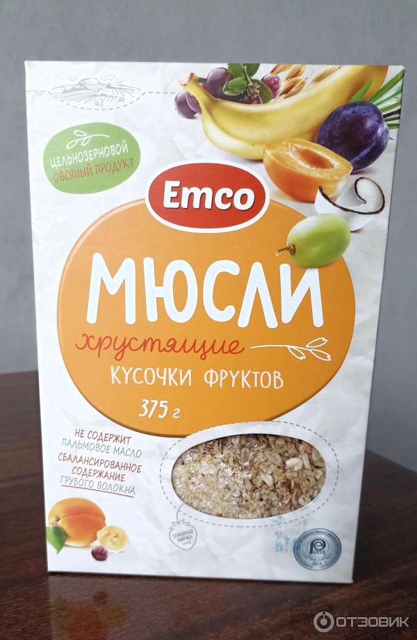 Мюсли Emco Хрустящие фото