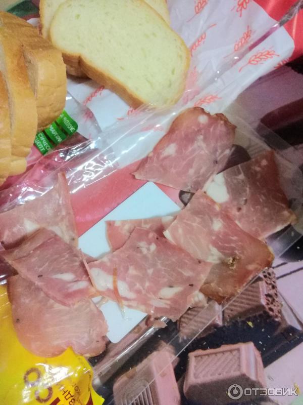Отзыв о Мясо сырокопченое Останкино "Праздничное" | Аппетитный перекус