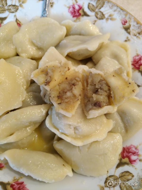 Отзыв о Вареники с картофелем и грибами замороженные Гранд Меню ...