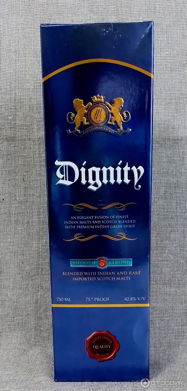 Виски Dignity фото