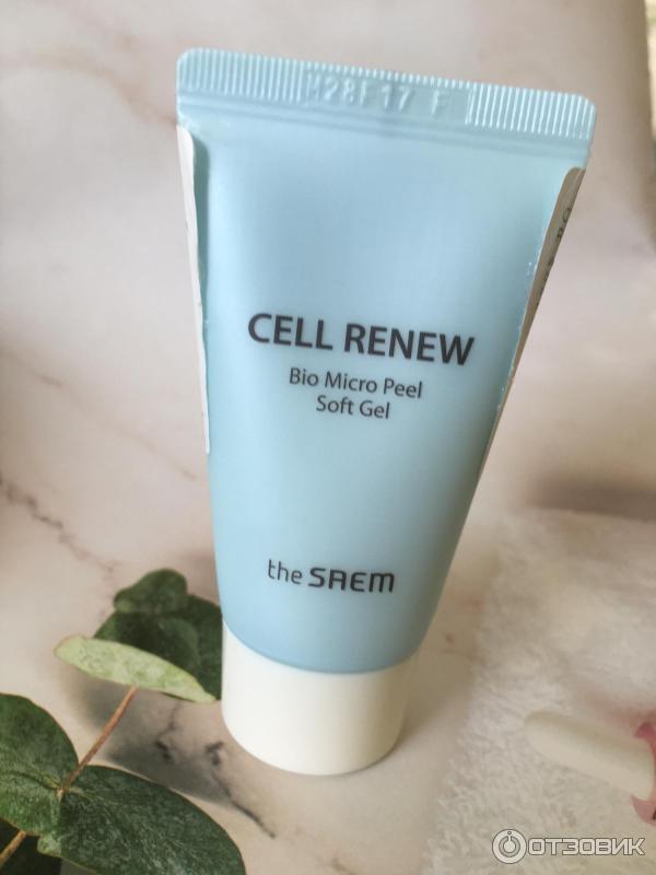 Гель-пилинг для лица The Saem Cell Renew Bio Micro Peel Soft Gel фото