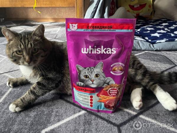 Корм Whiskas Для кастрированных котов и стерилизованных кошек фото