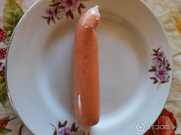 Отзыв о Сосиски Вернер "Сливочные" | Мясные сосиски, из говядины и свинины.