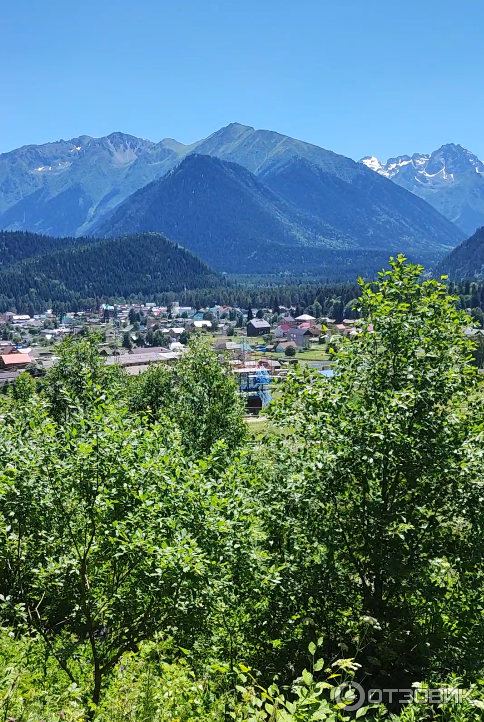 Пеший маршрут на Баритовый водопад (Россия, Архыз) фото